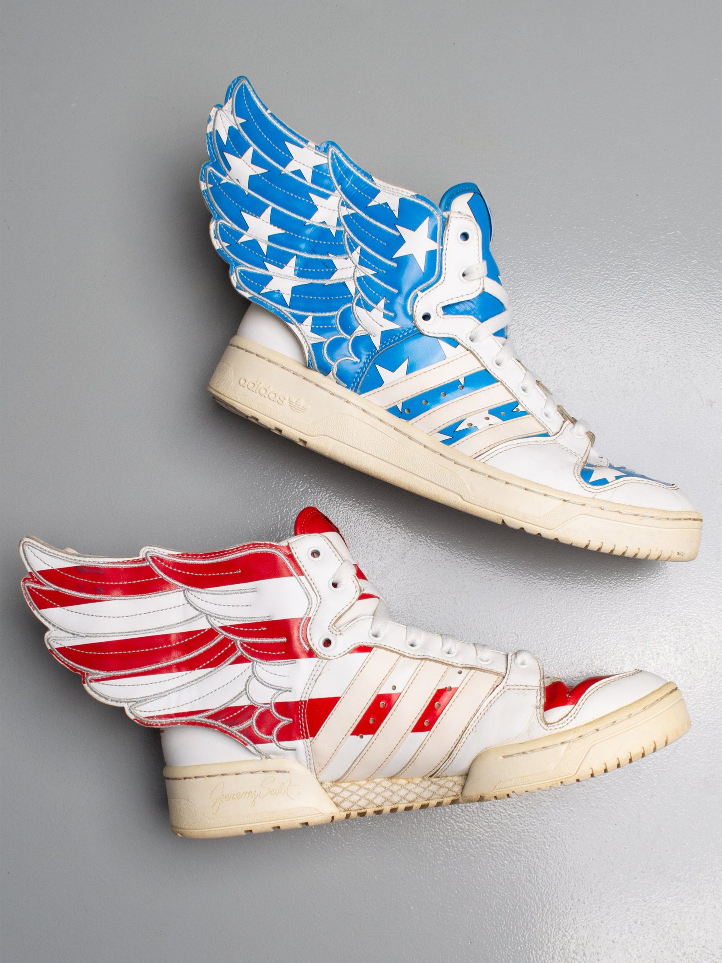 adidas Originals by Jeremy Scott S/S 2012 JS Wings 2.0 "Stars & Stripes" - size 44