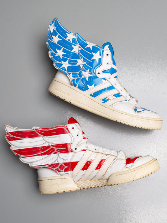adidas Originals by Jeremy Scott S/S 2012 JS Wings 2.0 "Stars & Stripes" - size 44