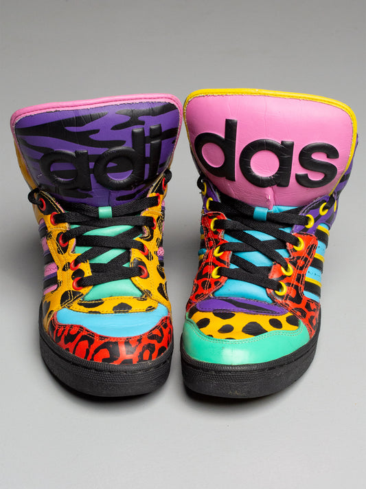 adidas Originals by Jeremy Scott A/W 2012 JS Instinct Hi (Multicolor) - size 40