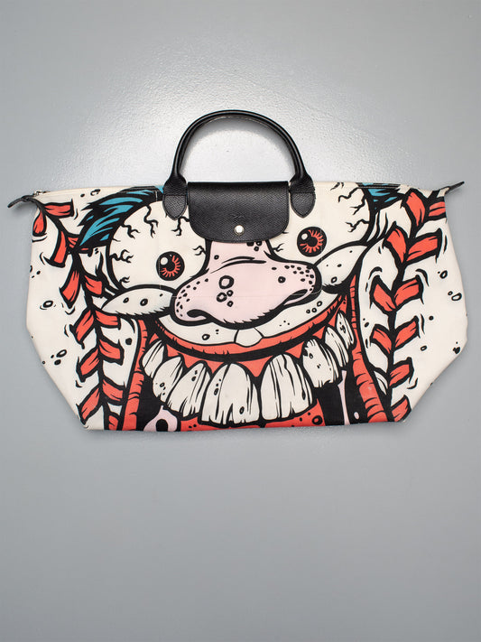 Longchamp X Jeremy Scott X Madballs A/W 2014 Le Pliage bag