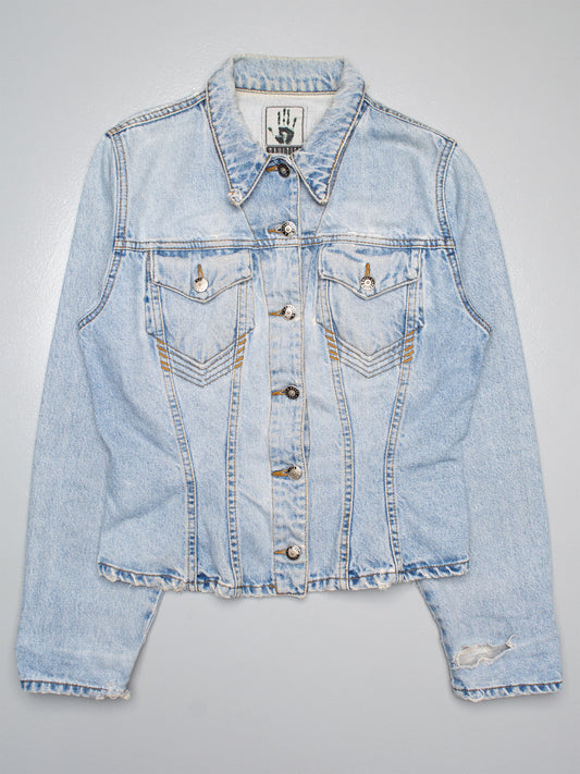 vintage Gaultier Jean's women's denim jacket - size 40