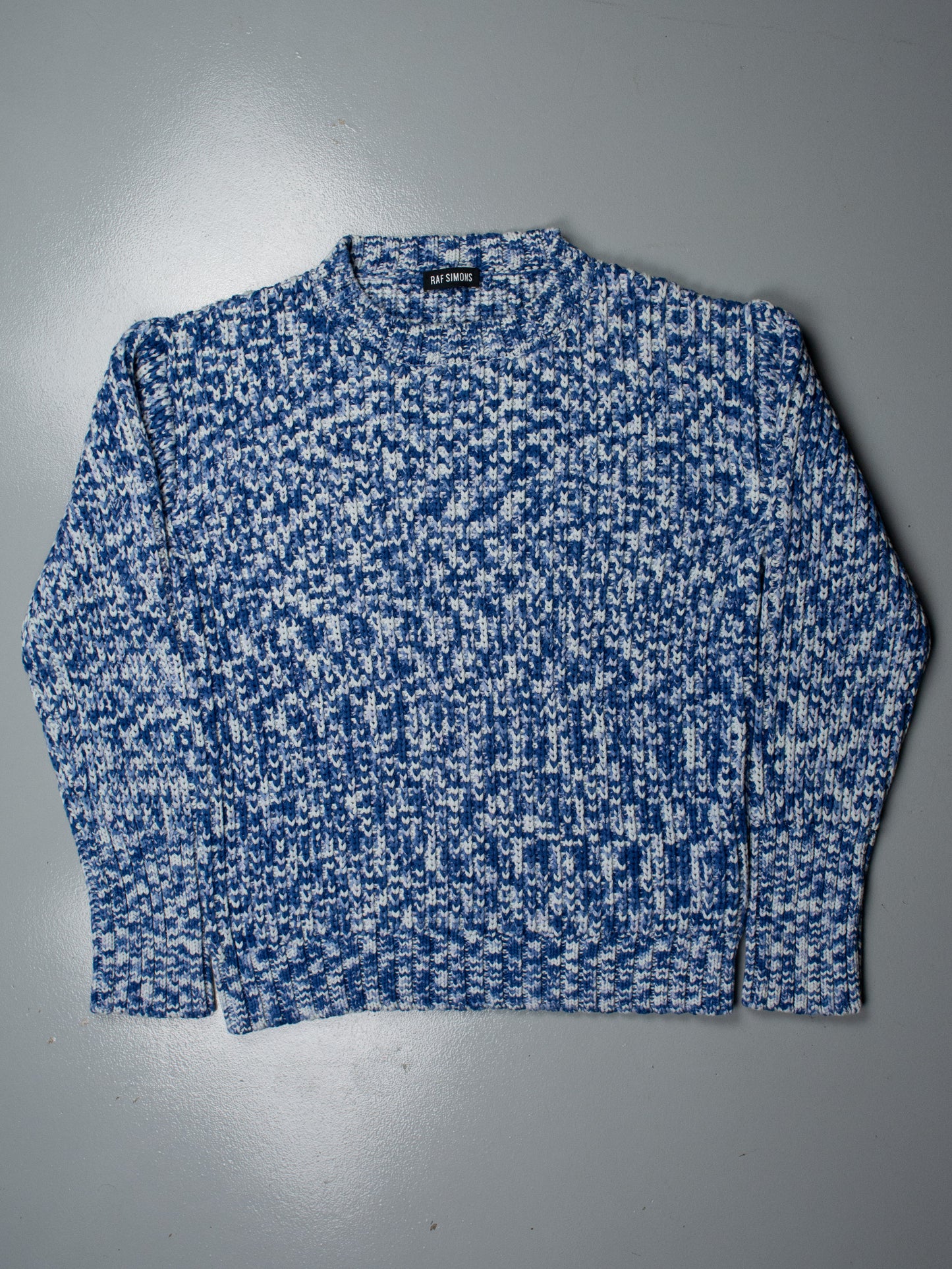 Raf Simons S/S 2015 cotton knit sweater - size XL