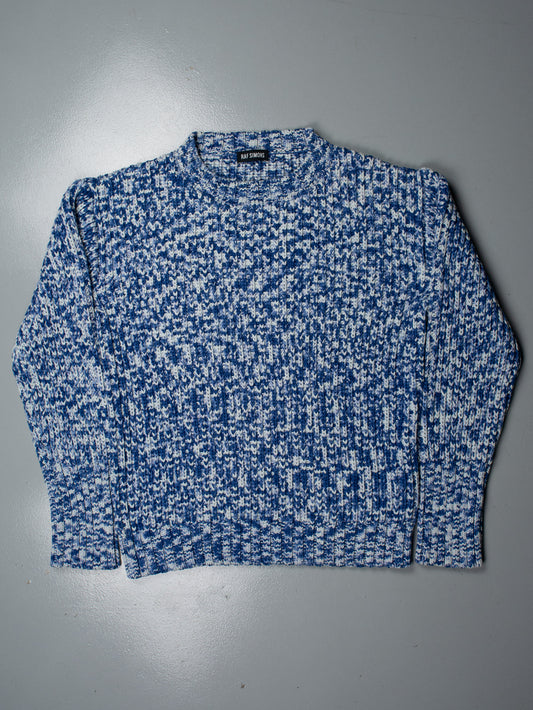 Raf Simons S/S 2015 cotton knit sweater - size XL