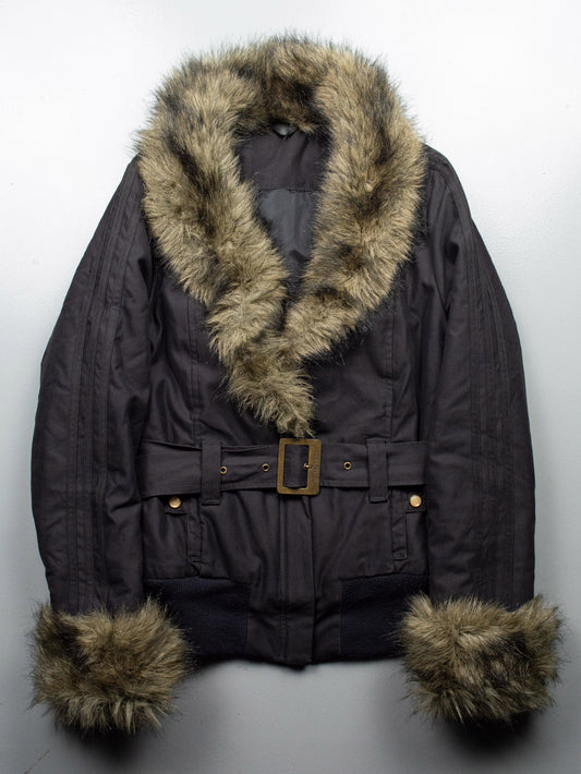 adidas Originals Respect M.E. A/W 2007 jacket with faux fur - size 40
