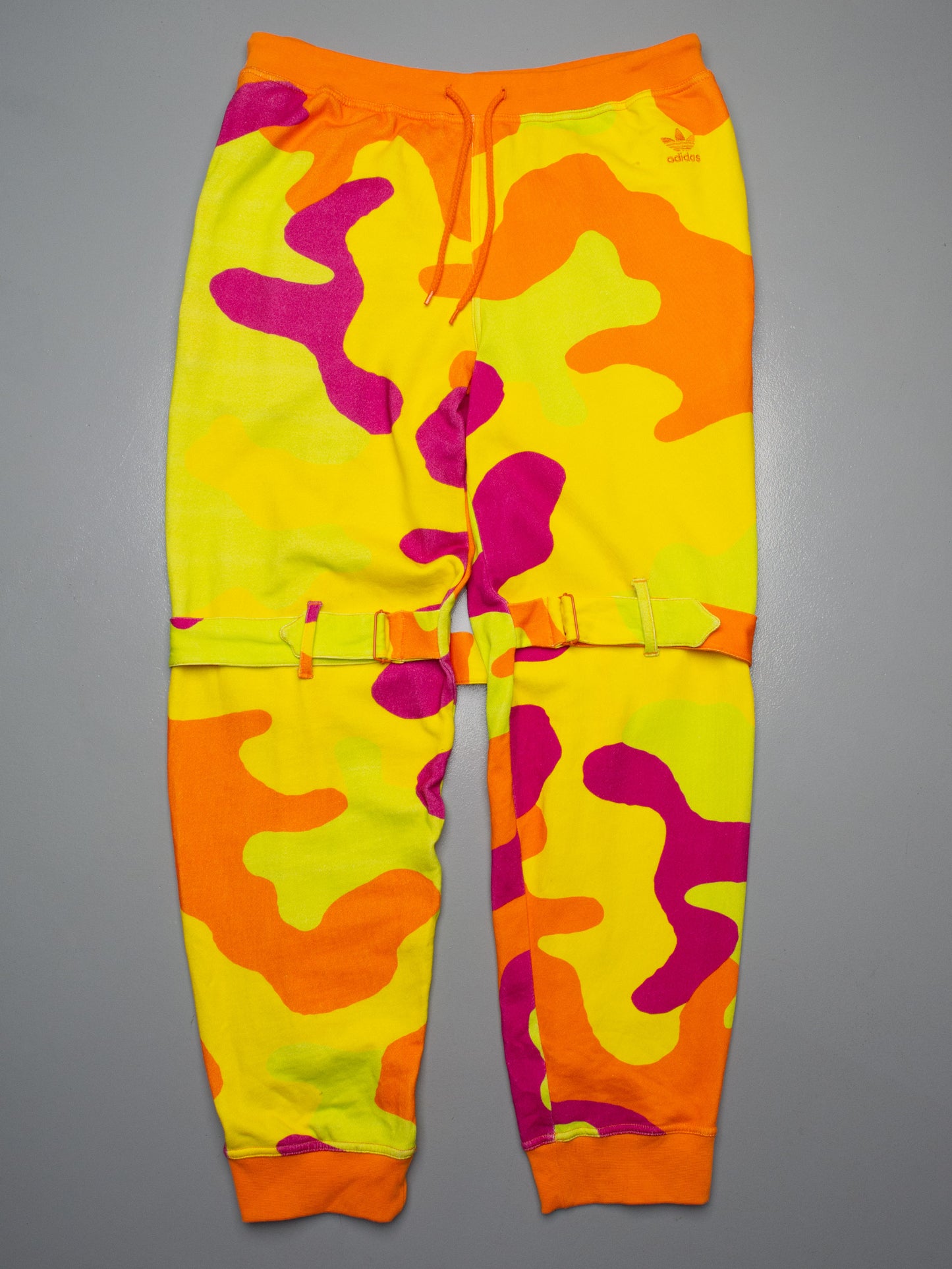 adidas Originals by Jeremy Scott A/W 2013 Neon Camo Sweat Pant - men's size L