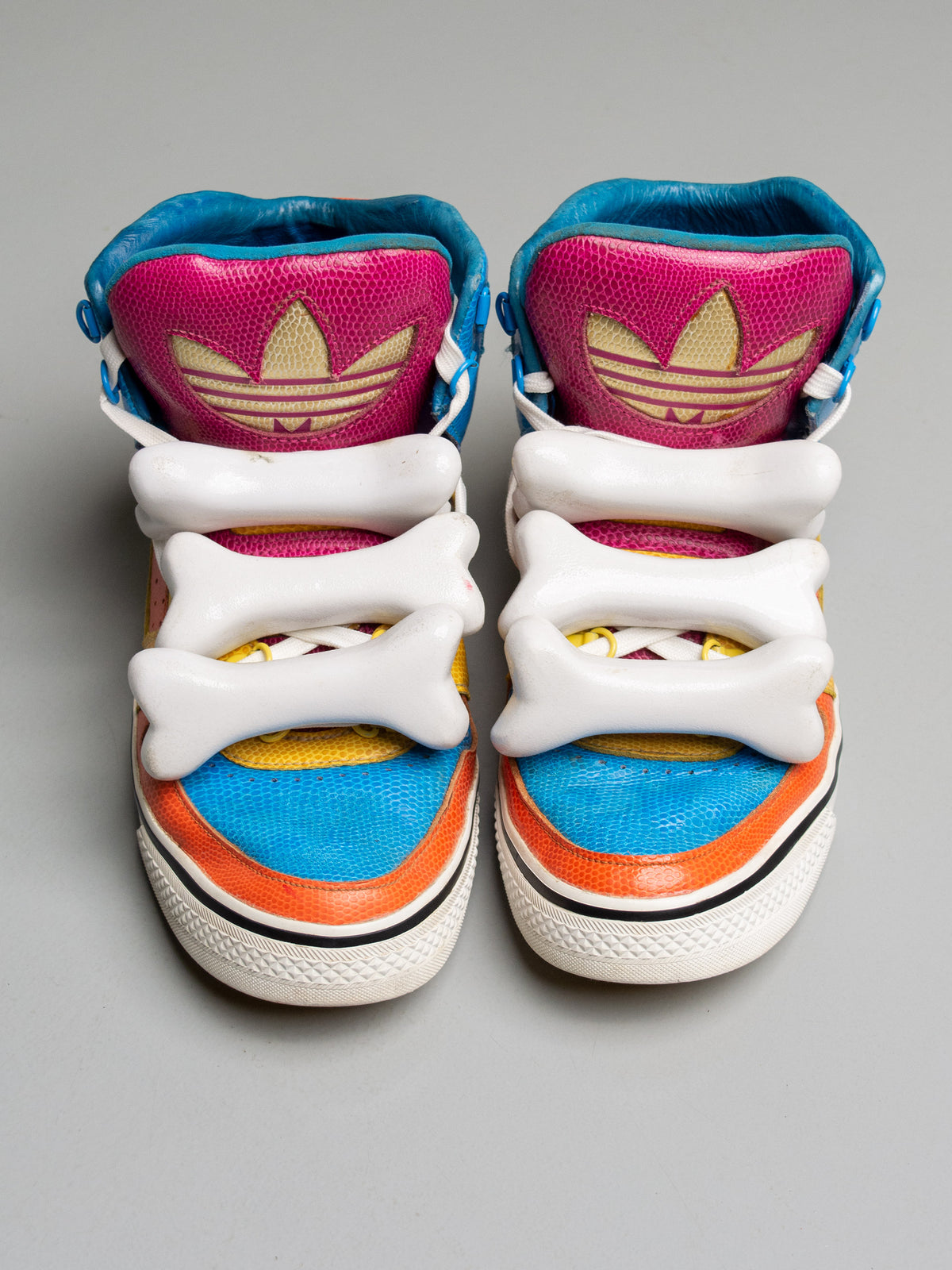 adidas Originals by Jeremy Scott S/S 2014 JS Bones Multicolor - size 37 1/3