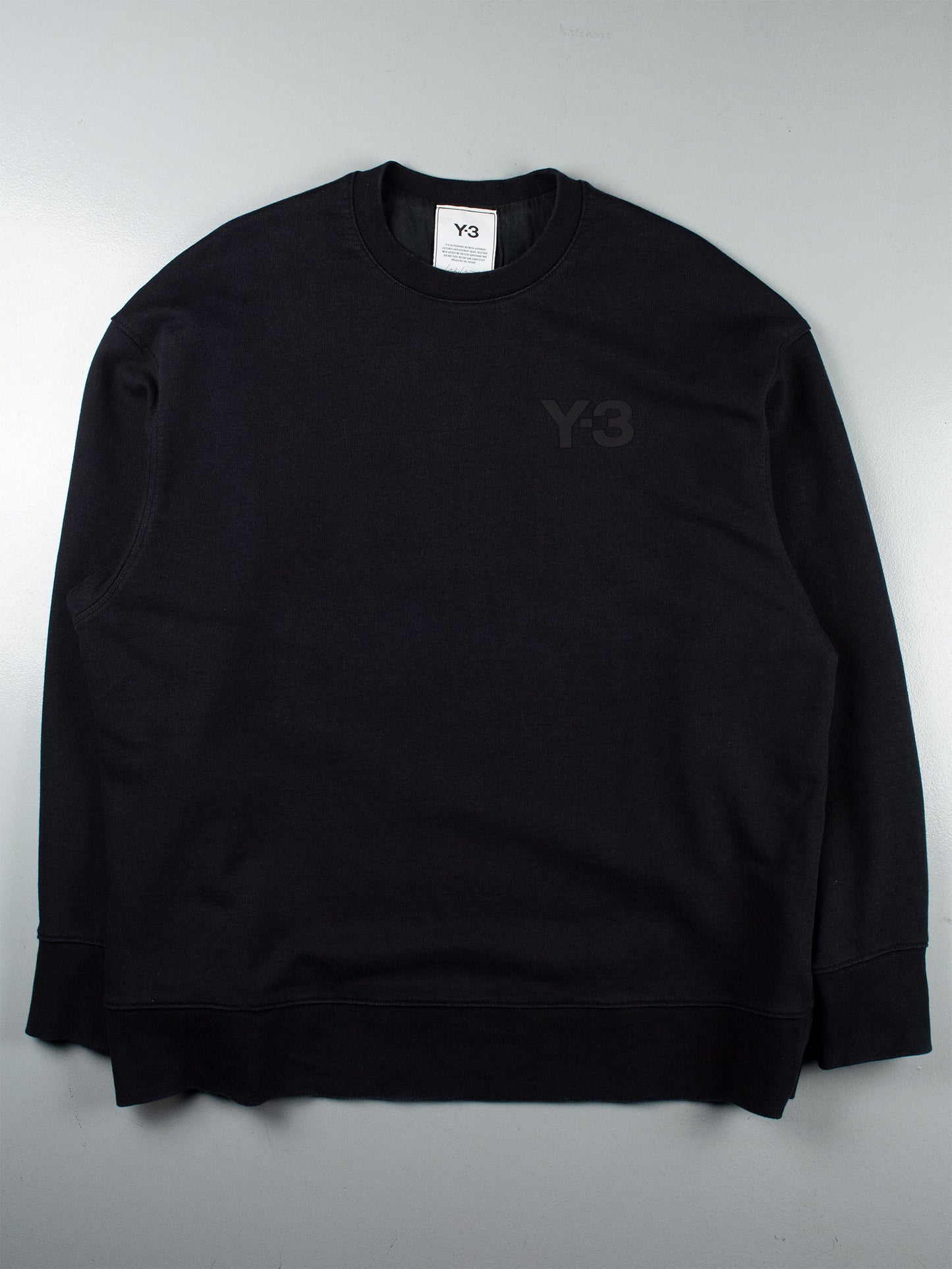 Y-3 2022 Classic Chest Logo Crew Sweat - size XL