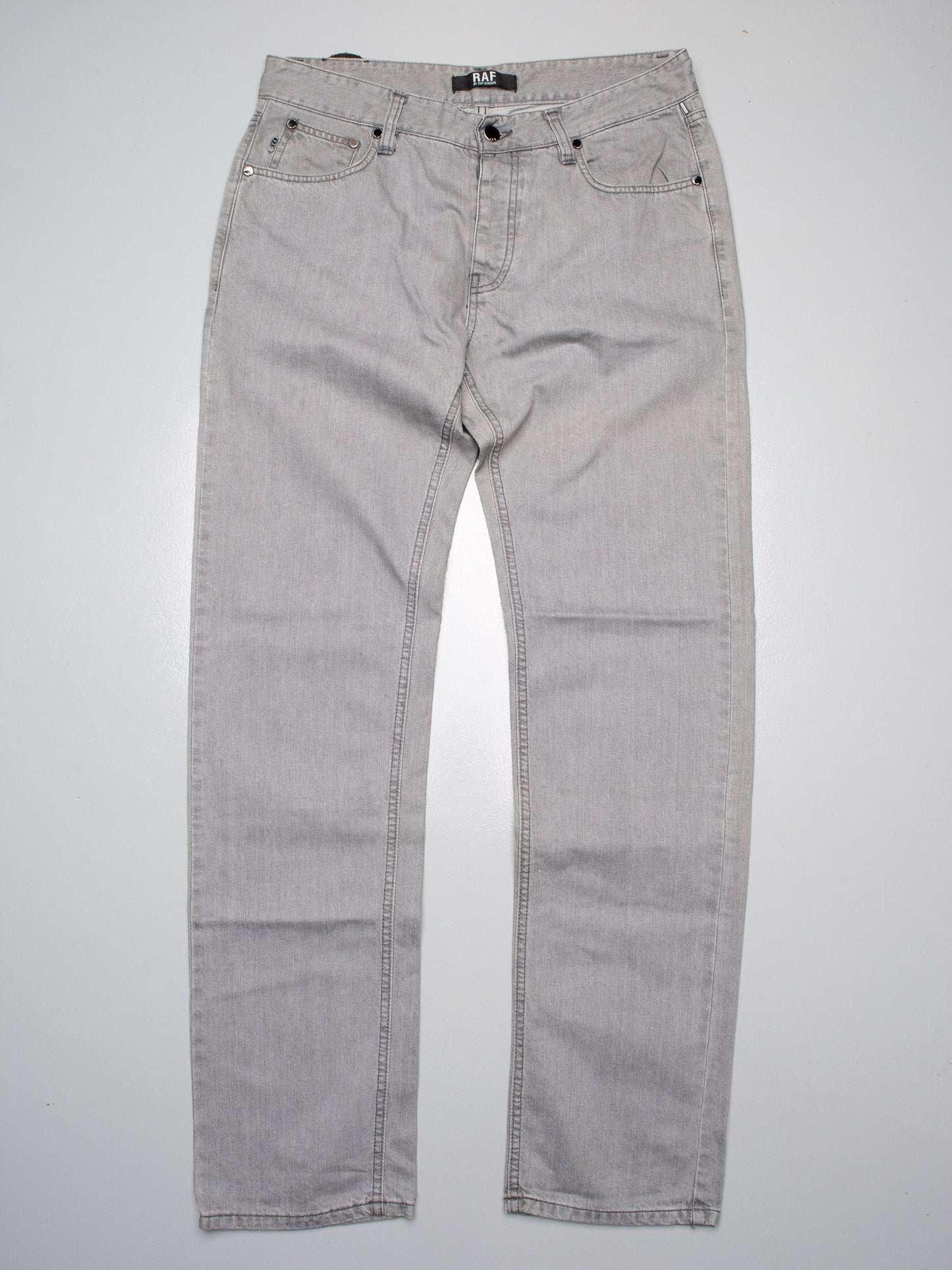 RAF by Raf Simons A/W 2008 grey jeans - size 34