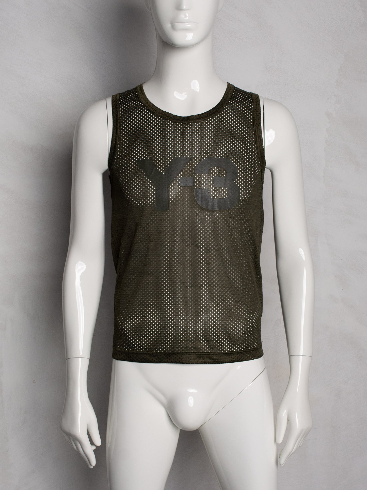 Y-3 S/S 2003 men's tank top (green)