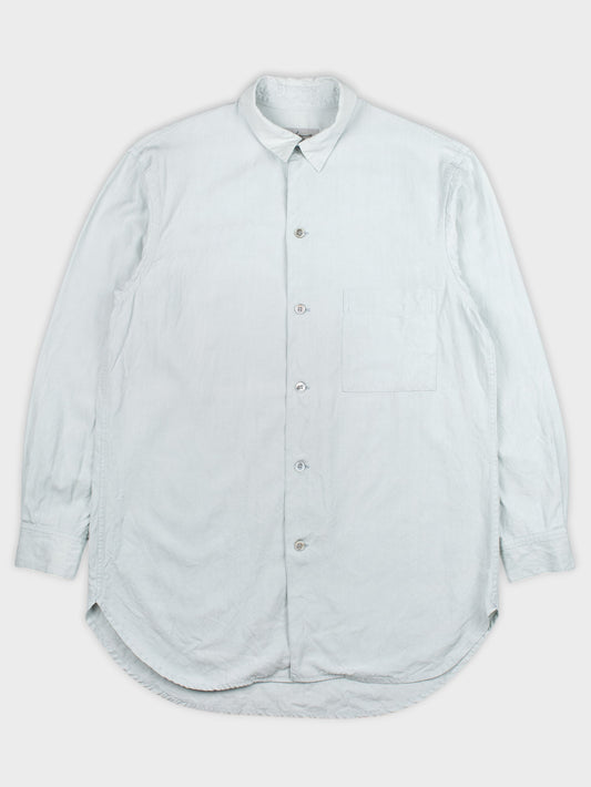 Yohji Yamamoto - (late 80's / early 90's) - rayon button-up shirt