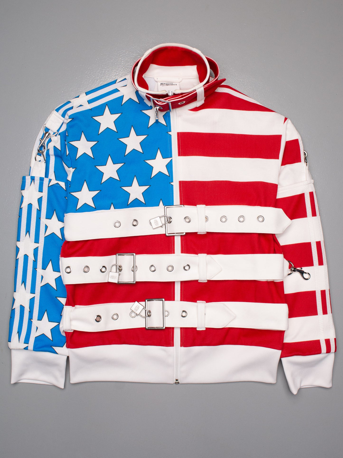 adidas Originals by Jeremy Scott S/S 2012 JS Stars & Stripes Track Top - size S