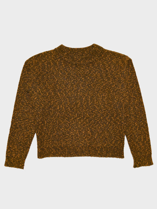 Gosha Rubchinskiy - A/W 2014 - boucle cropped sweater - size S