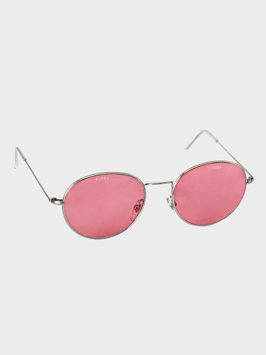 SUPER by Retrosuperfuture X Gosha Rubchinskiy - S/S 2018 - Wire sunglasses (Pink)
