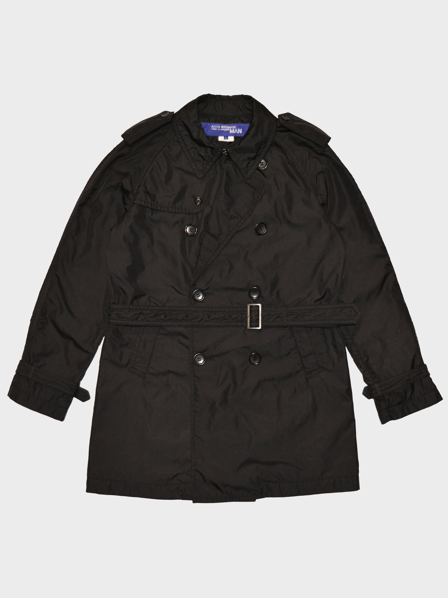 Junya Watanabe MAN - A/W 2008 - nylon trench coat - size L