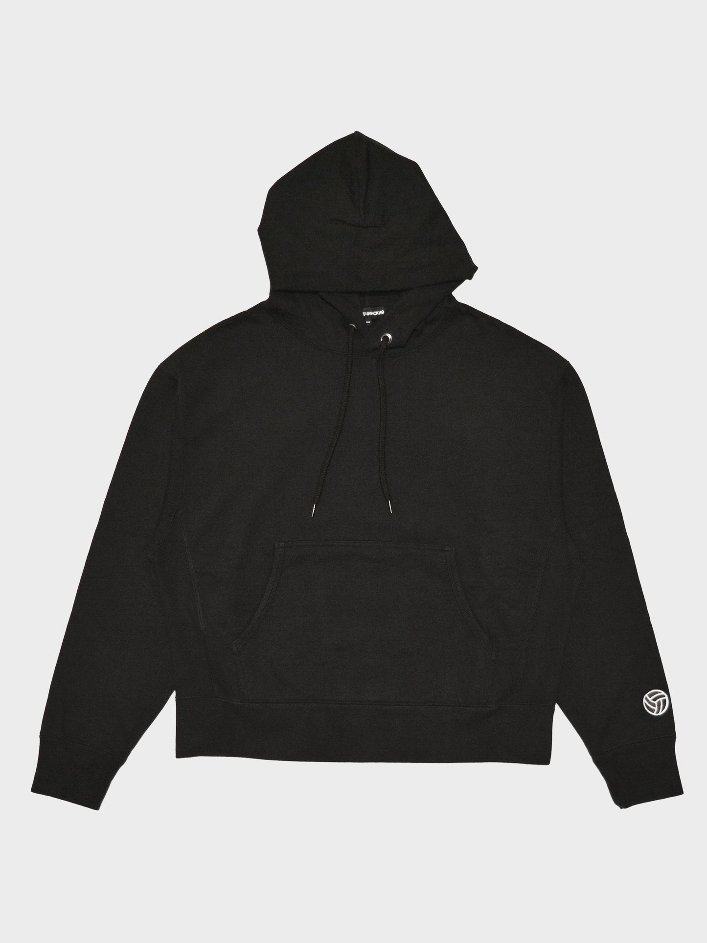 Gosha Rubchinskiy - A/W 2018 - (black label) football hoodie - size M