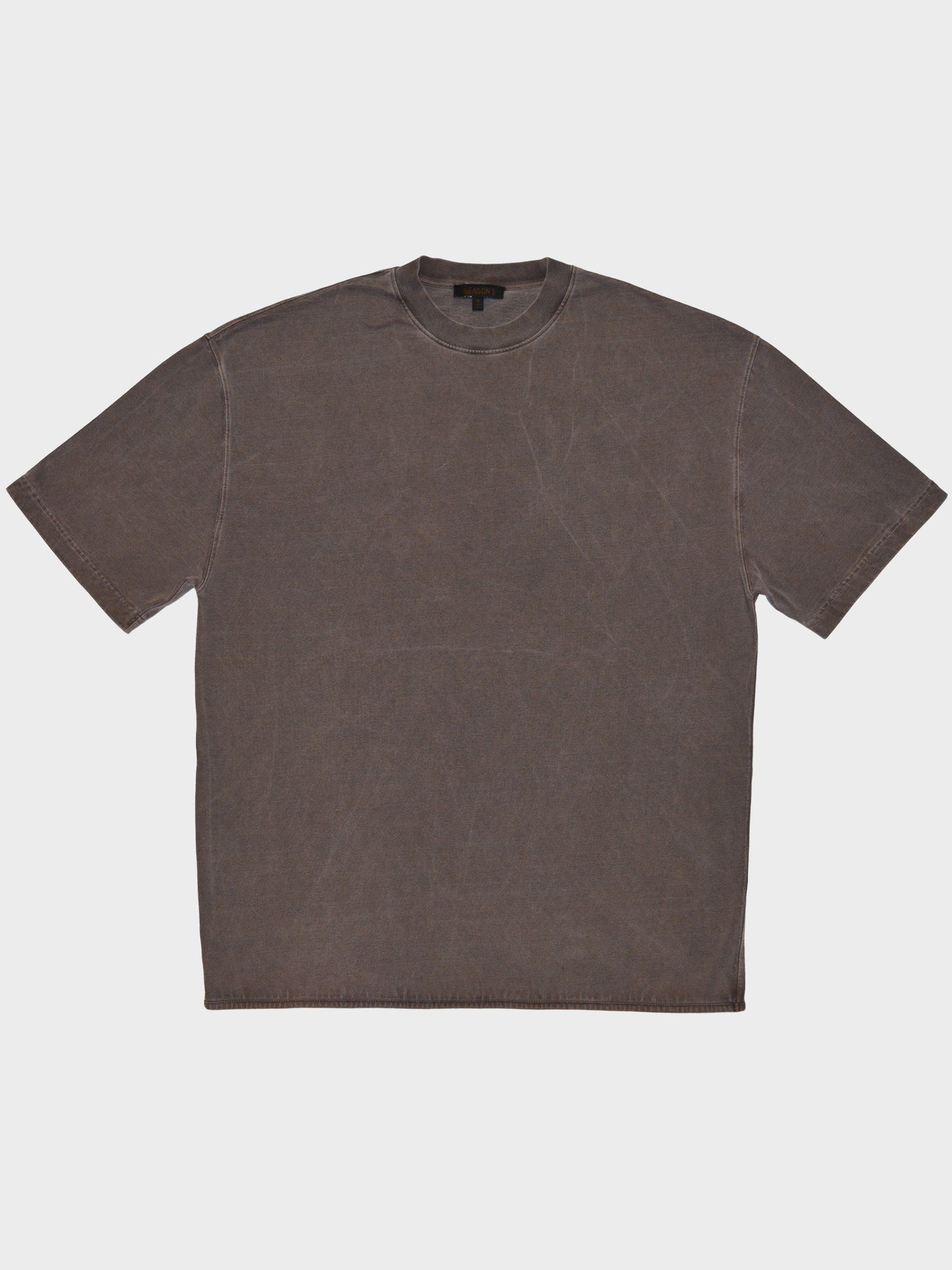 YEEZY Season 3 (2016) - Heavy Knit Tee (Onyx Dark) - size M