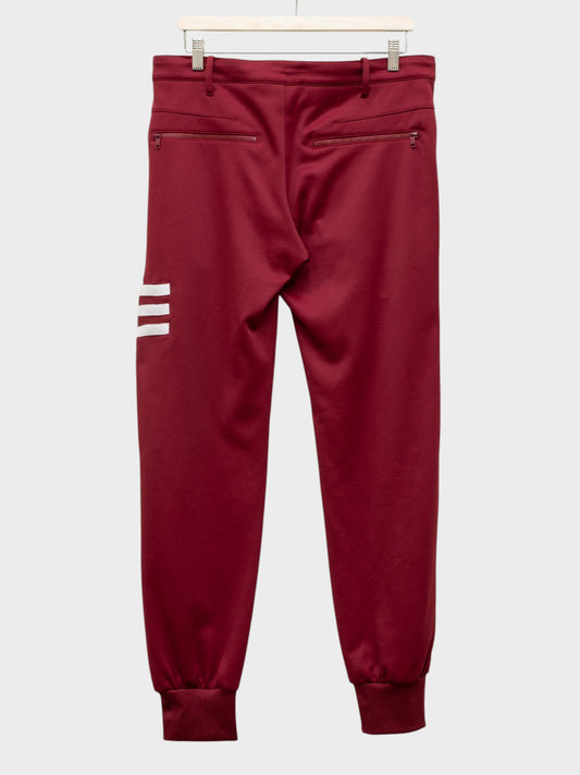 Y-3 - S/S 2014 - track pants (dark red) - size S