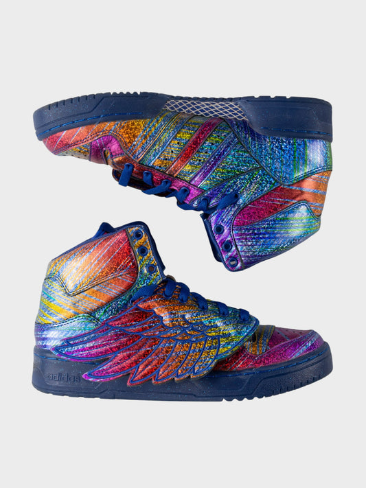 adidas Originals by Jeremy Scott - S/S 2013 - JS Wings "Hologram" - size 40 2/3