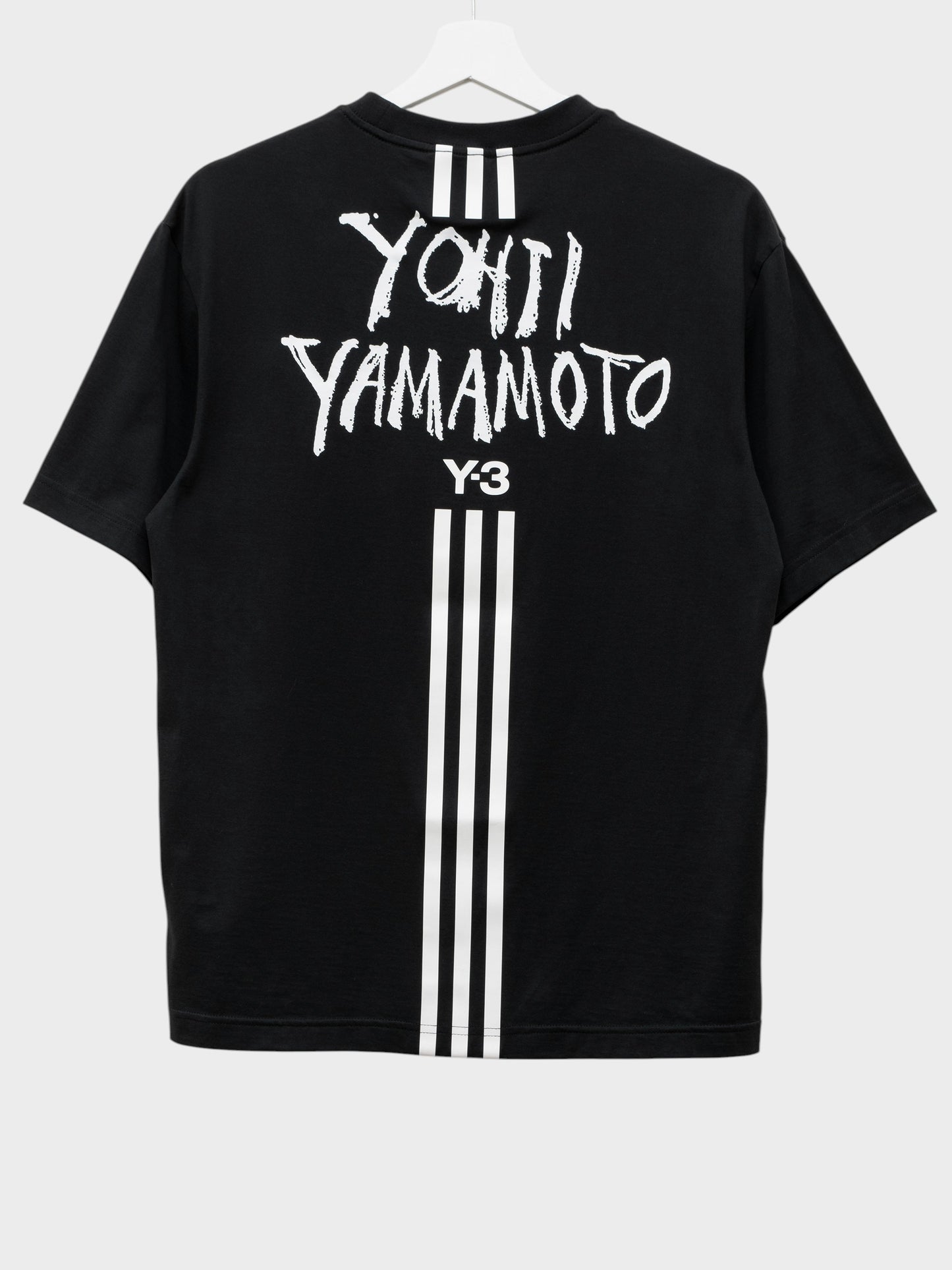 Y-3 - S/S 2019 - Signature Graphic Tee (black) - men's size XS