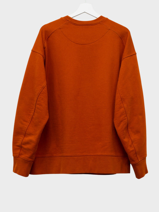 Y-3 - S/S 2022 - Classic Chest Logo Crew Sweat (Fox Red) - size M