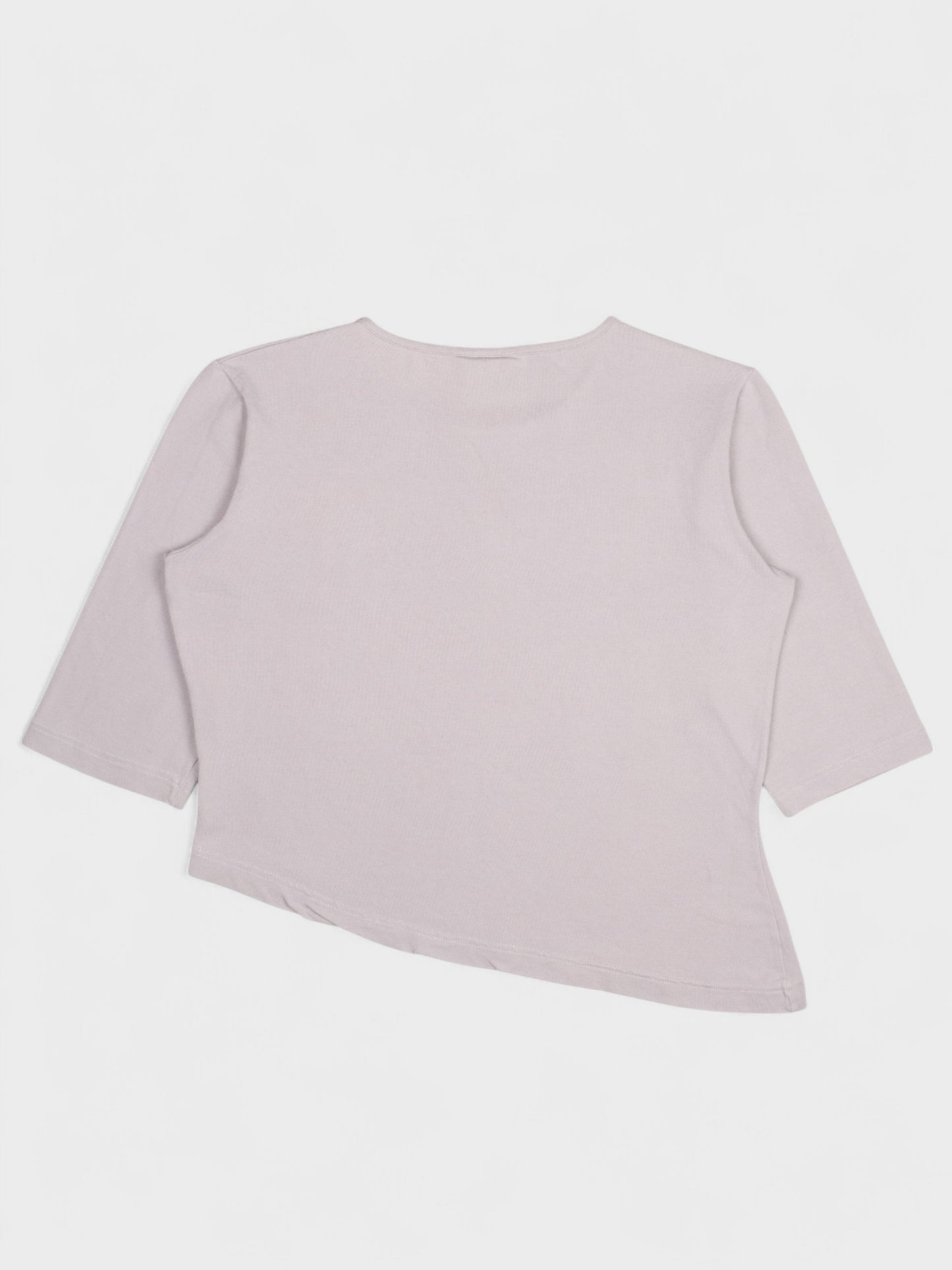 Wild & Lethal Trash - (vintage) - asymmetric cropped half-sleeve t-shirt - women's size M