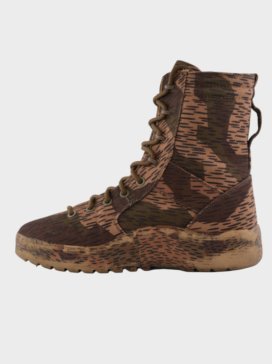 YEEZY Season 6 (2018) - Washed Canvas Military Boot (Splinter Camo) - size 41