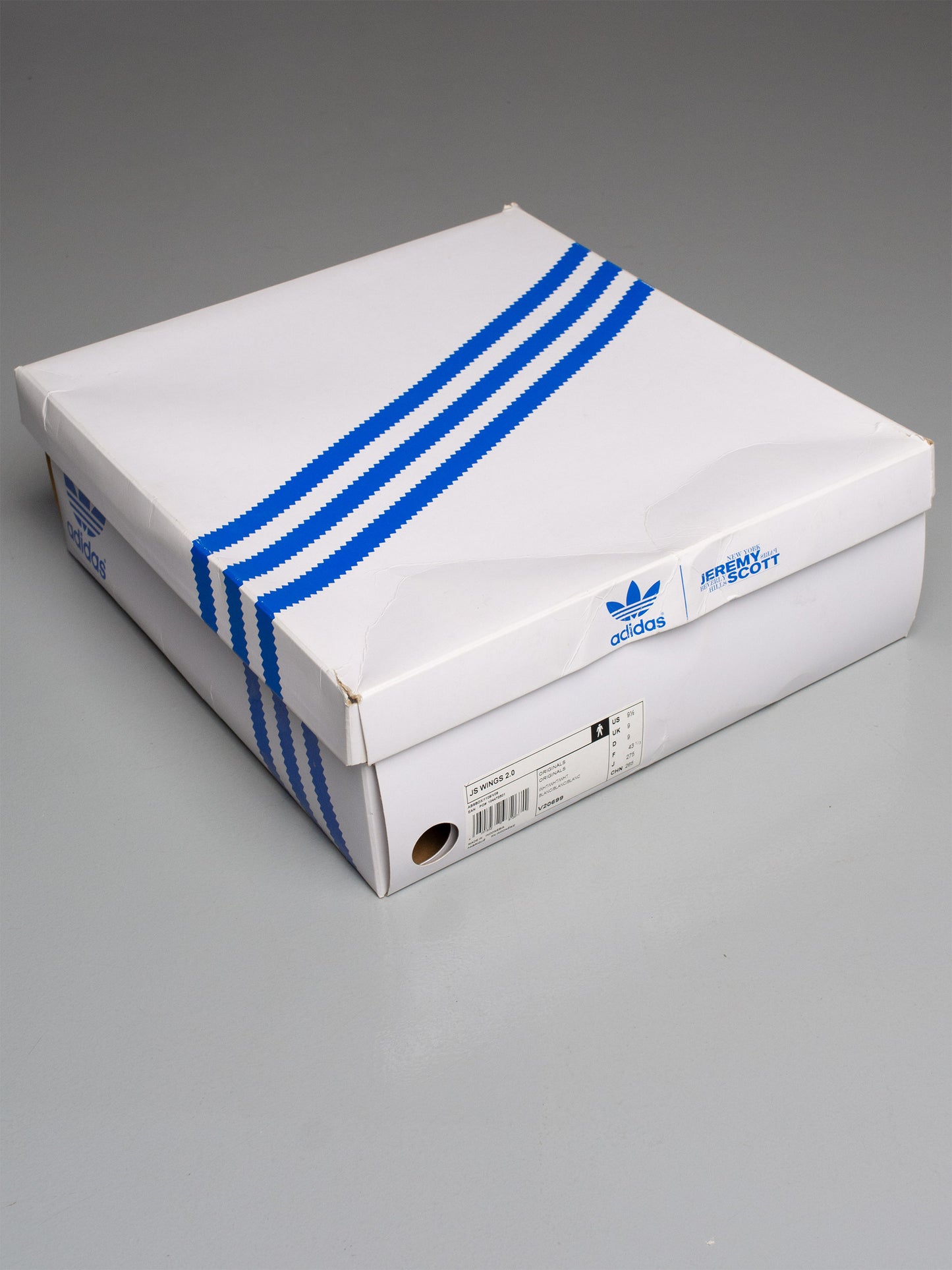 adidas Originals by Jeremy Scott X 2NE1 S/S 2012 JS Wings 2.0 "Satin" - size 43 1/3