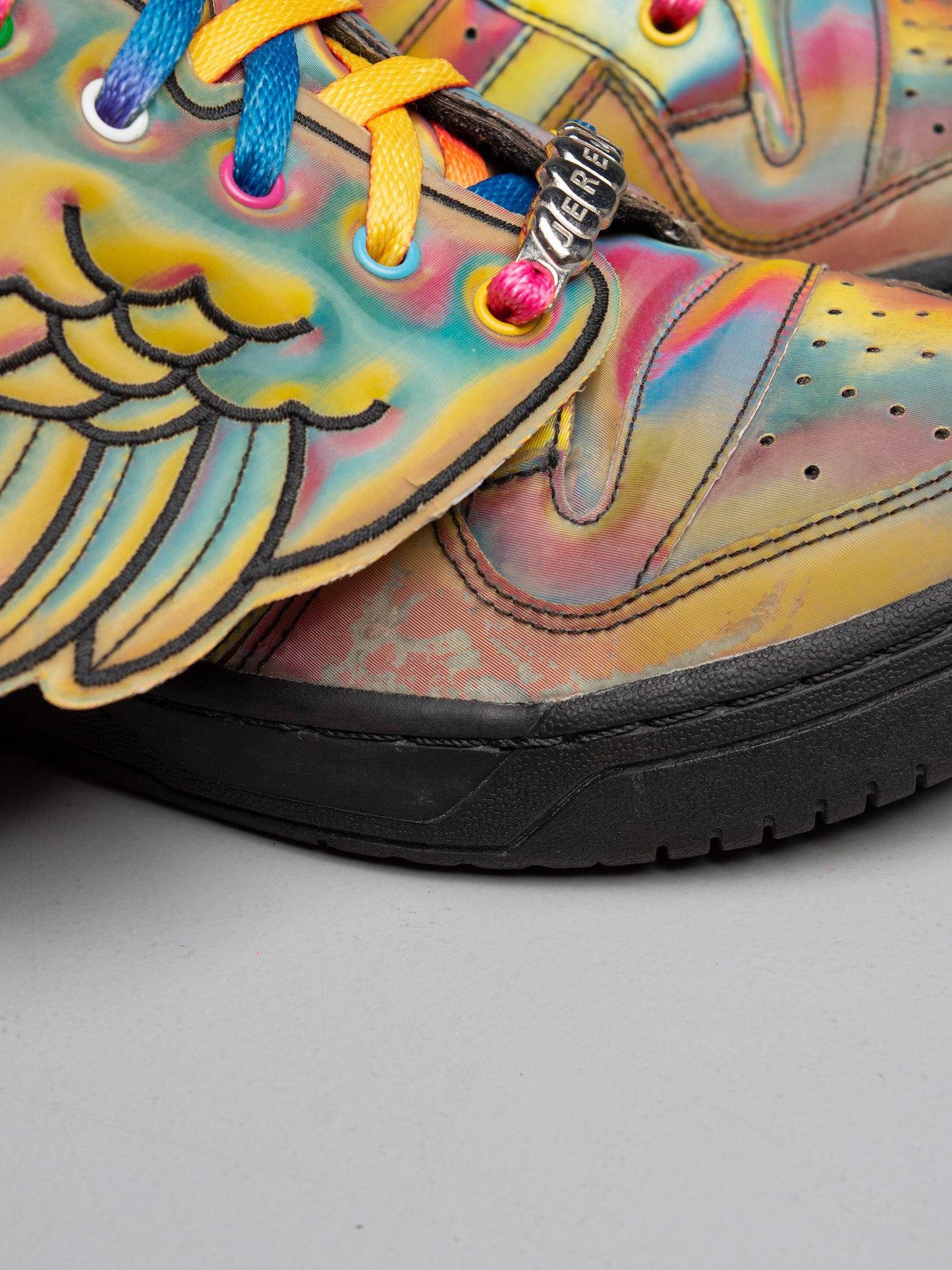 adidas Originals by Jeremy Scott S/S 2010 JS Wings "Rainbow" - size 42