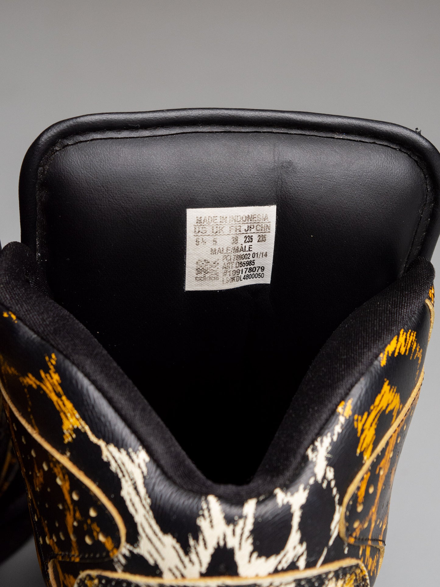 adidas Originals by Jeremy Scott S/S 2014 JS Instinct Hi Leopard - size 38