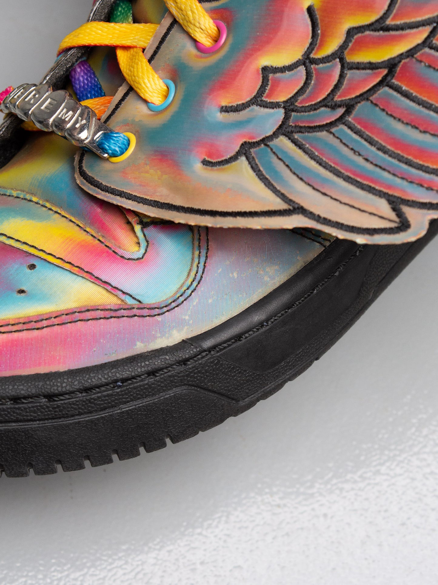 adidas Originals by Jeremy Scott S/S 2010 JS Wings "Rainbow" - size 42