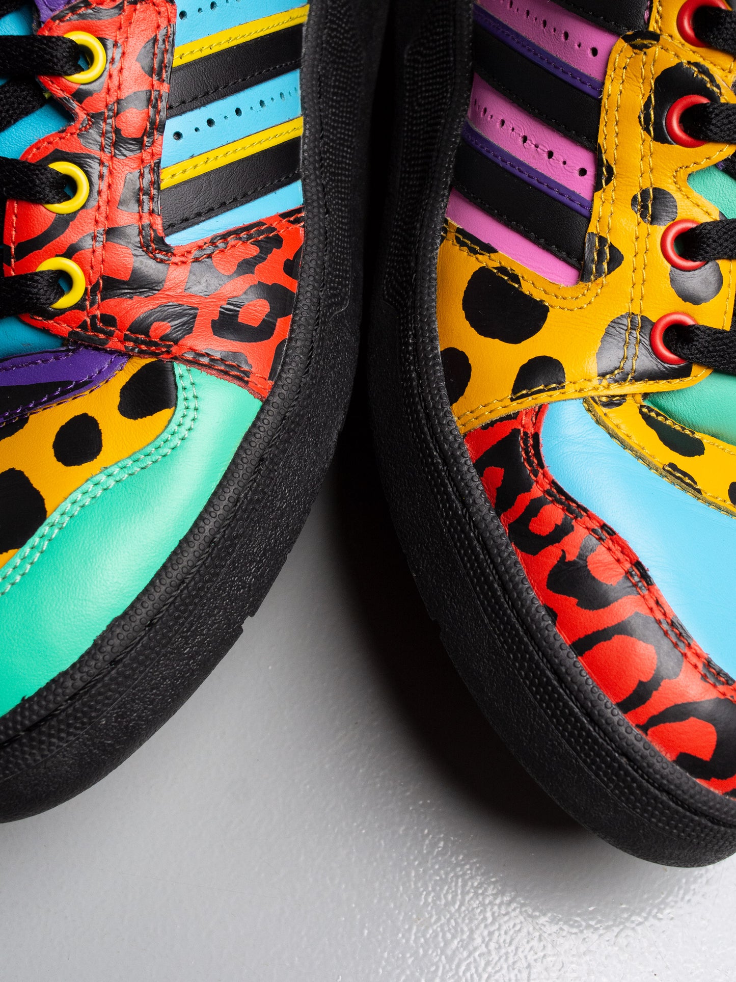 adidas Originals by Jeremy Scott A/W 2012 JS Instinct Hi (Multicolor) - size 42