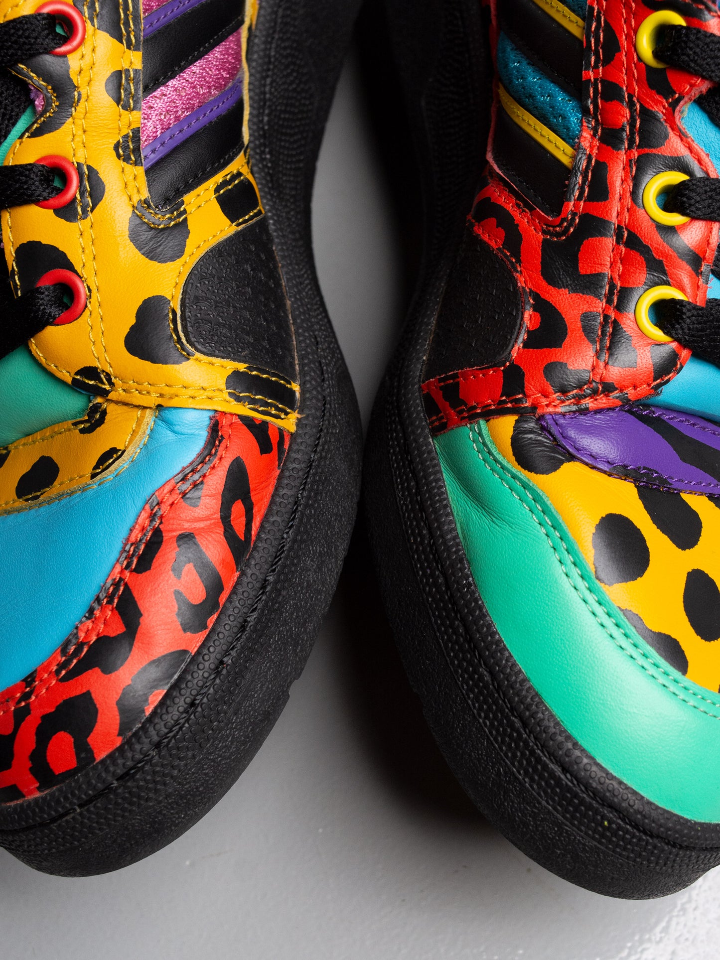 adidas Originals by Jeremy Scott A/W 2012 JS Instinct Hi (Multicolor) - size 42