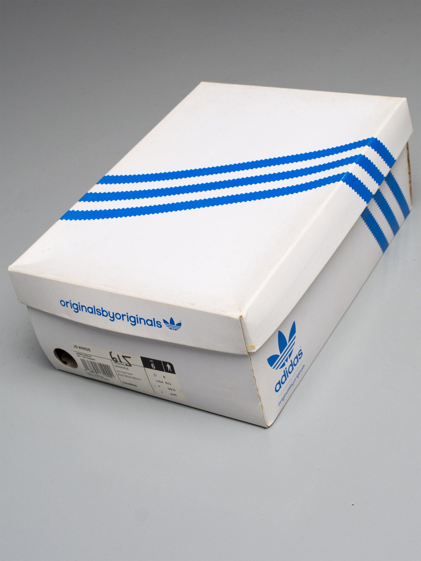 adidas Originals by Jeremy Scott S/S 2009 JS Wings (White/Silver) - size 39 1/3