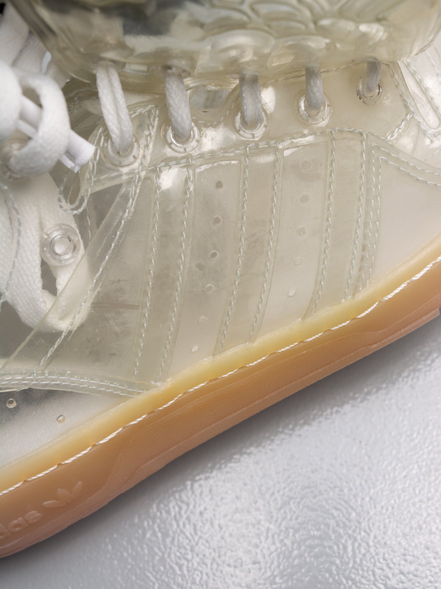 adidas Originals by Jeremy Scott S/S 2011 JS Wings "Clear" - size 39 1/3