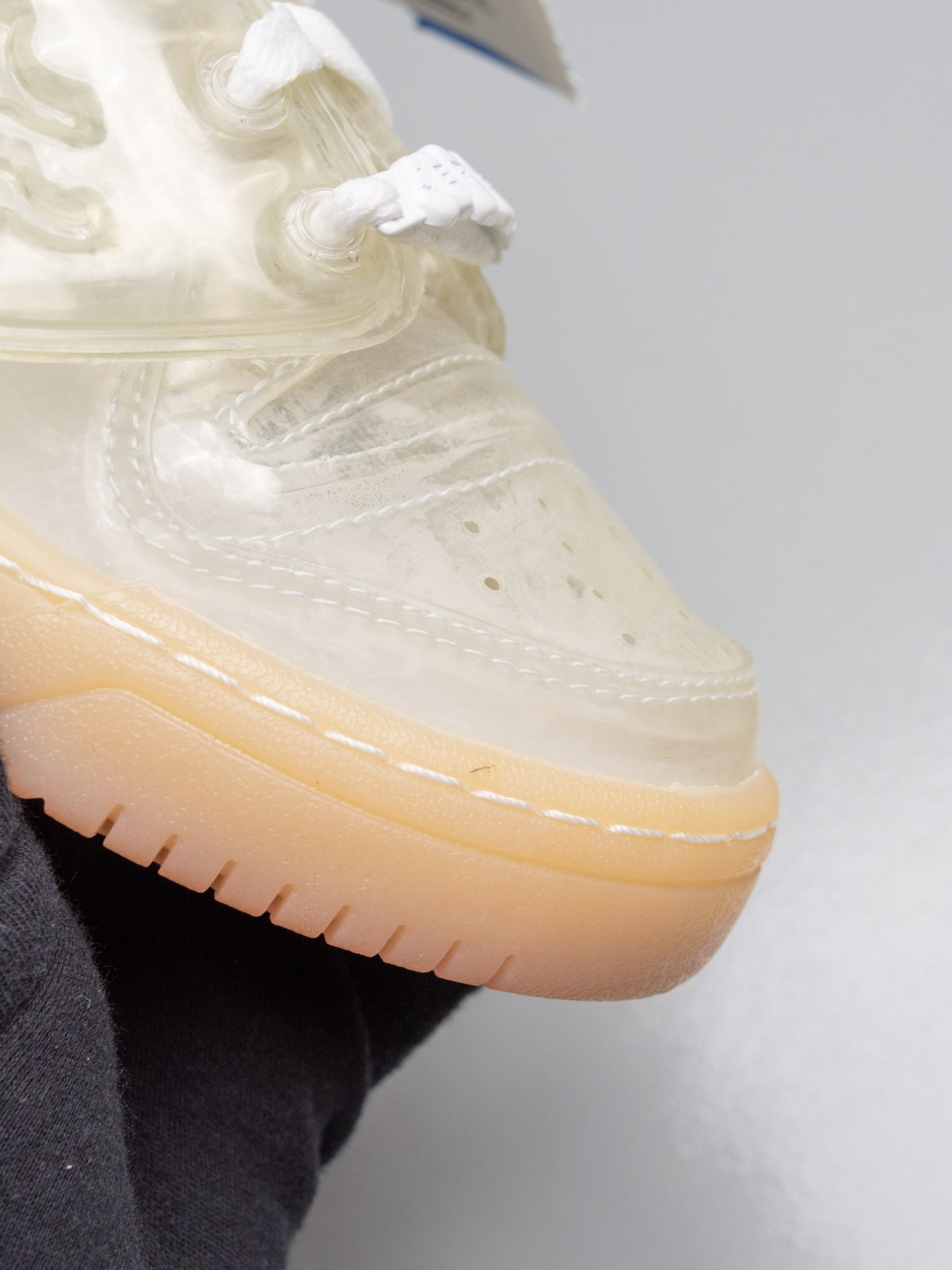 adidas Originals by Jeremy Scott S/S 2011 JS Wings "Clear" - size 39 1/3