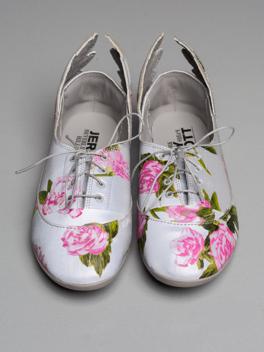 adidas Originals by Jeremy Scott S/S 2015 JS Wings Easy Five Floral - size 38 2/3