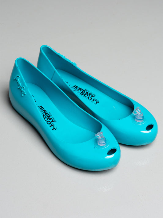 Melissa X Jeremy Scott inflatable flats - size 39
