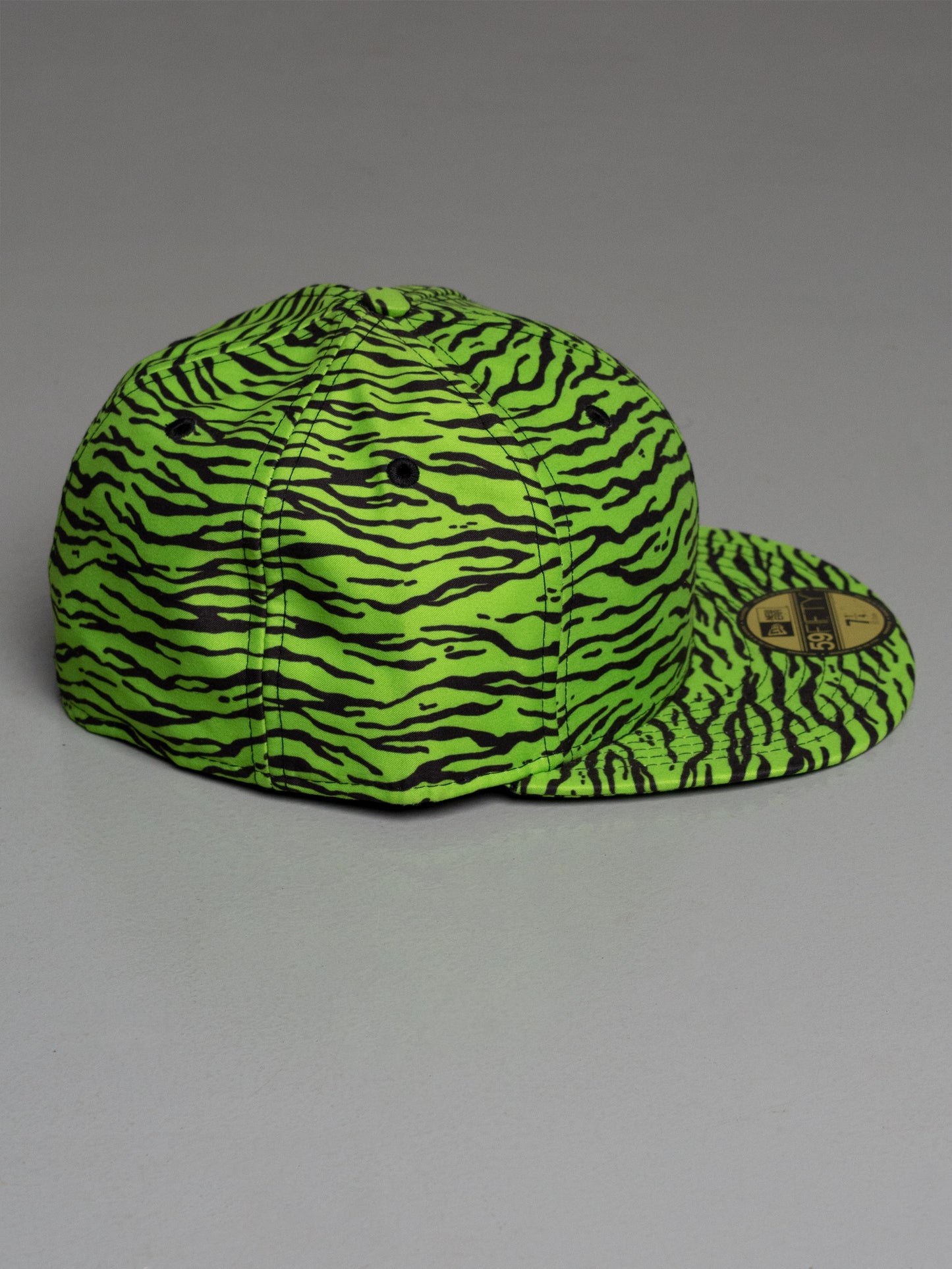 New Era X Jeremy Scott A/W 2013 Green Zebra 59Fifty fitted cap - size 7 1/4
