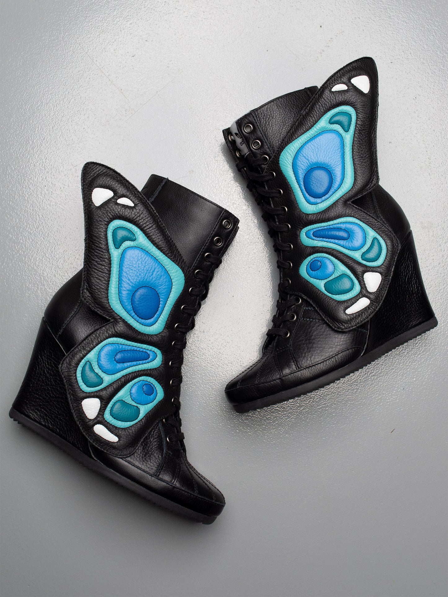 adidas Originals by Jeremy Scott A/W 2012 JS Wings Wedge "Butterfly" - size 39 1/3