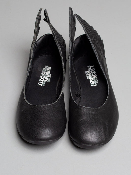 adidas Originals by Jeremy Scott A/W 2011 JS Wings Ballerinas (black) - size 37 1/3