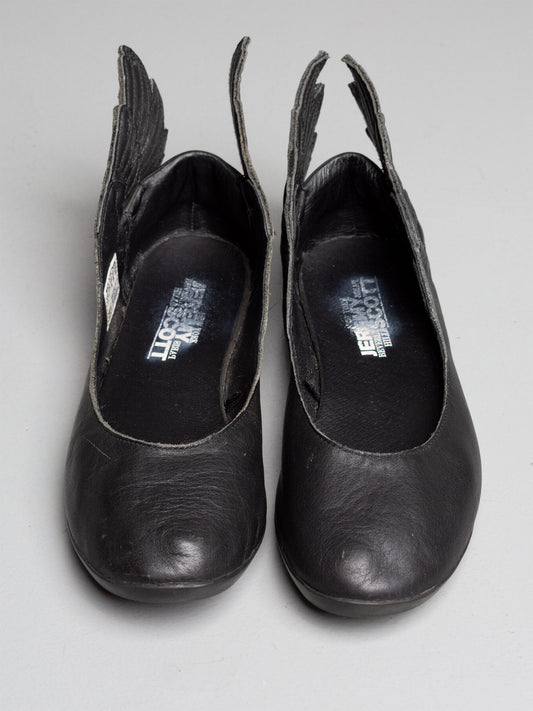 adidas Originals by Jeremy Scott A/W 2011 JS Wings Ballerinas (black) - size 38