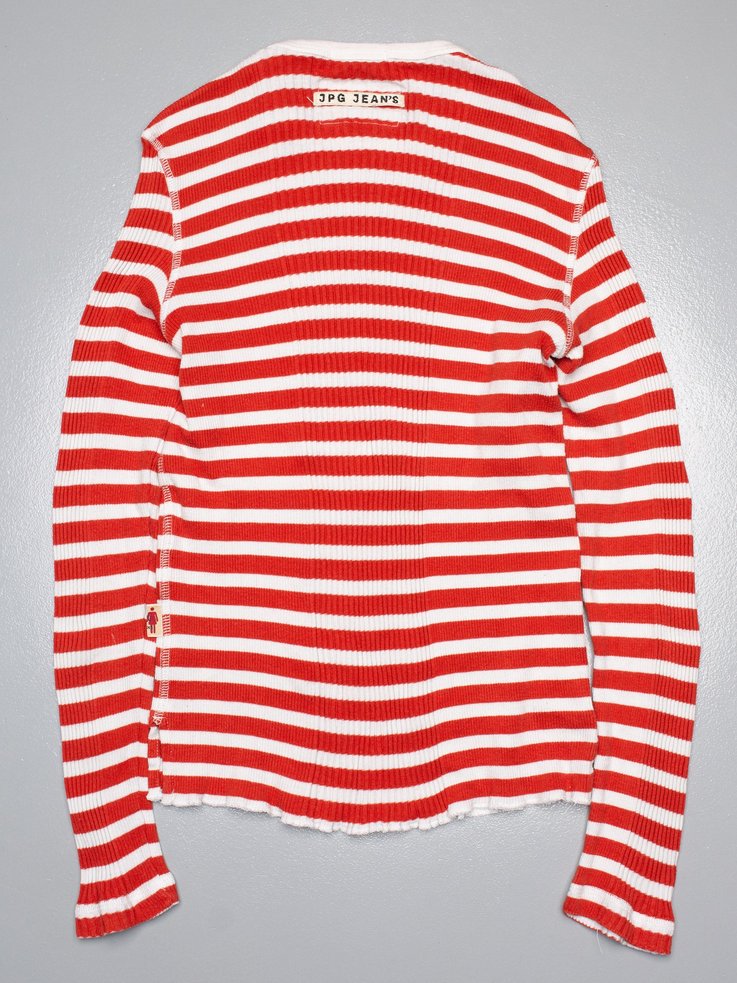 vintage JPG.Jean's men's striped long sleeve - size S