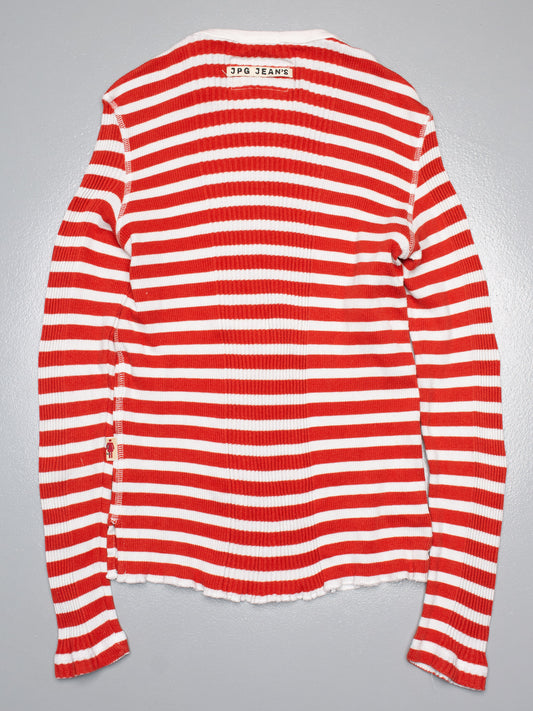 vintage JPG.Jean's men's striped long sleeve - size S