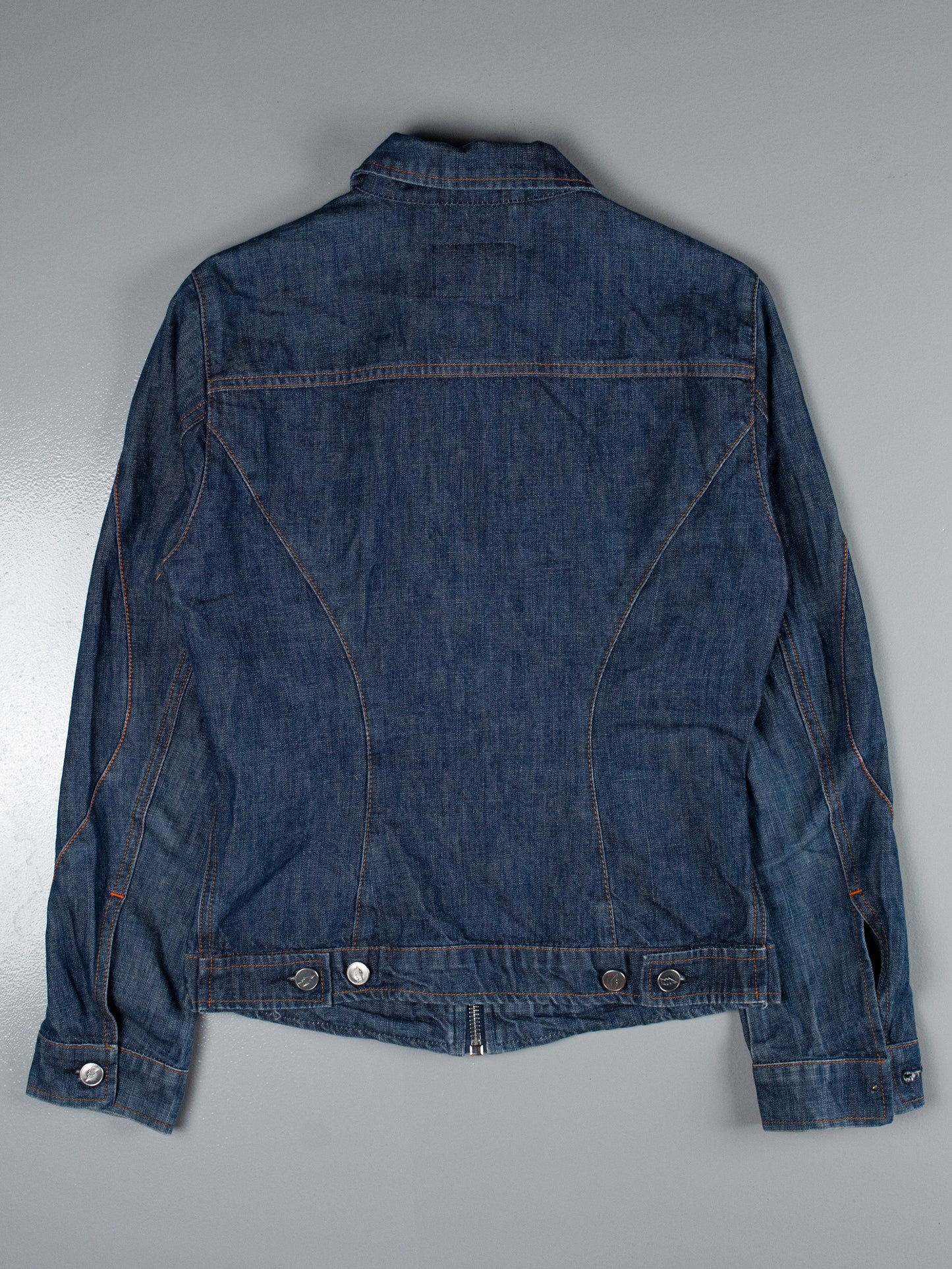 vintage Walter Van Beirendonck W.&L.T. women's denim jacket - size S