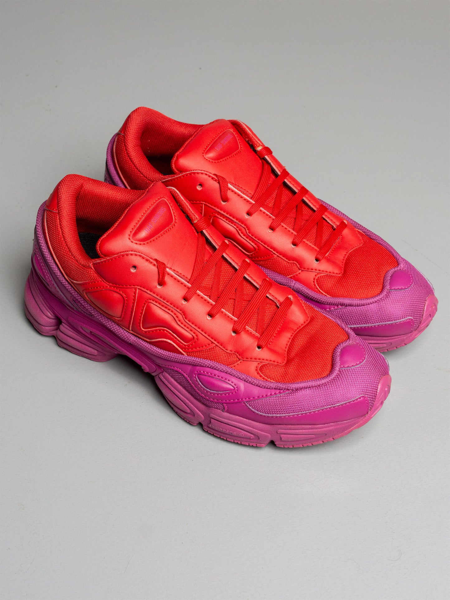 adidas X Raf Simons A/W 2018 RS Ozweego (red/purple) - size 44 2/3