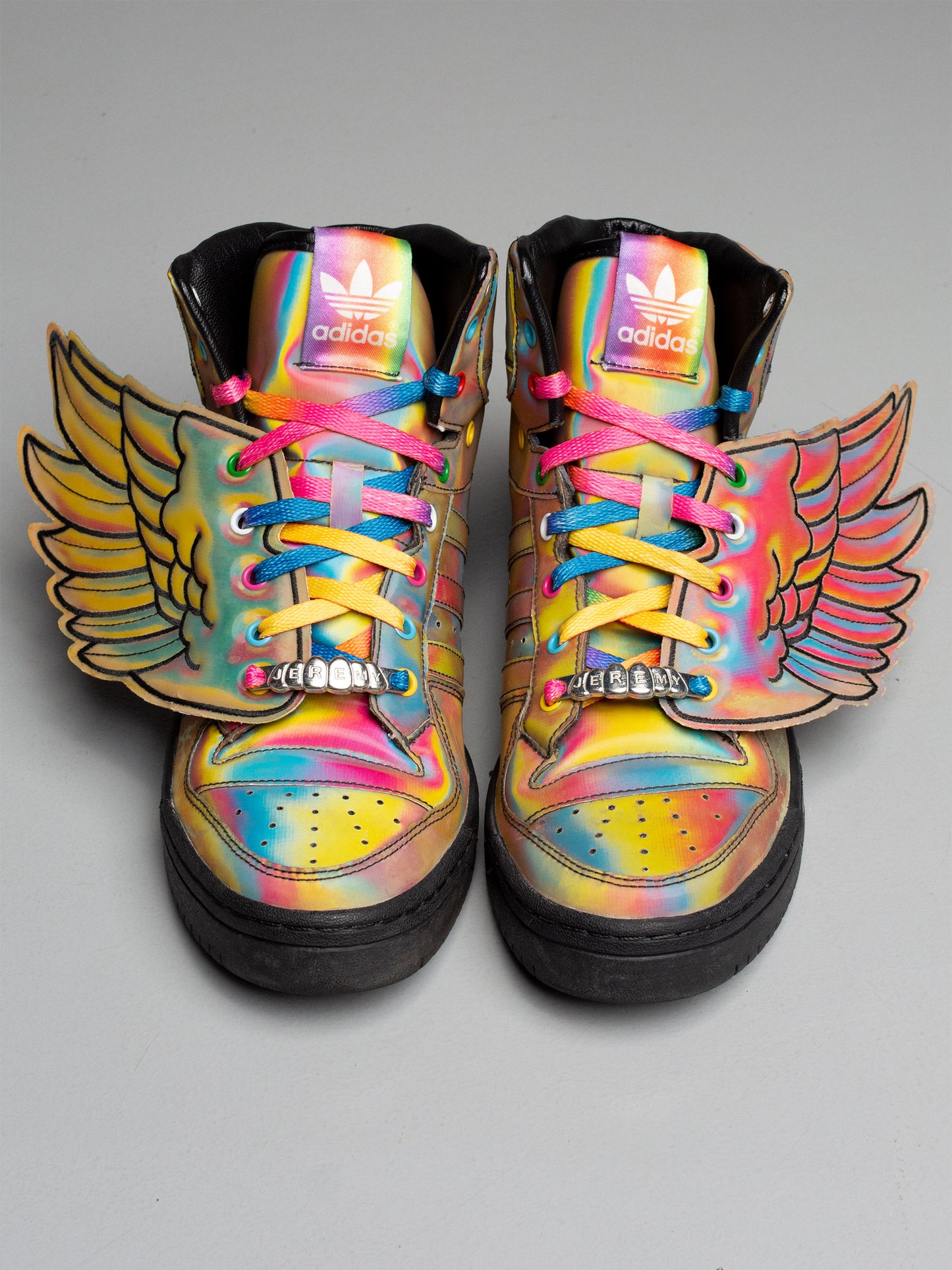 adidas Originals by Jeremy Scott S/S 2010 JS Wings "Rainbow" - size 42