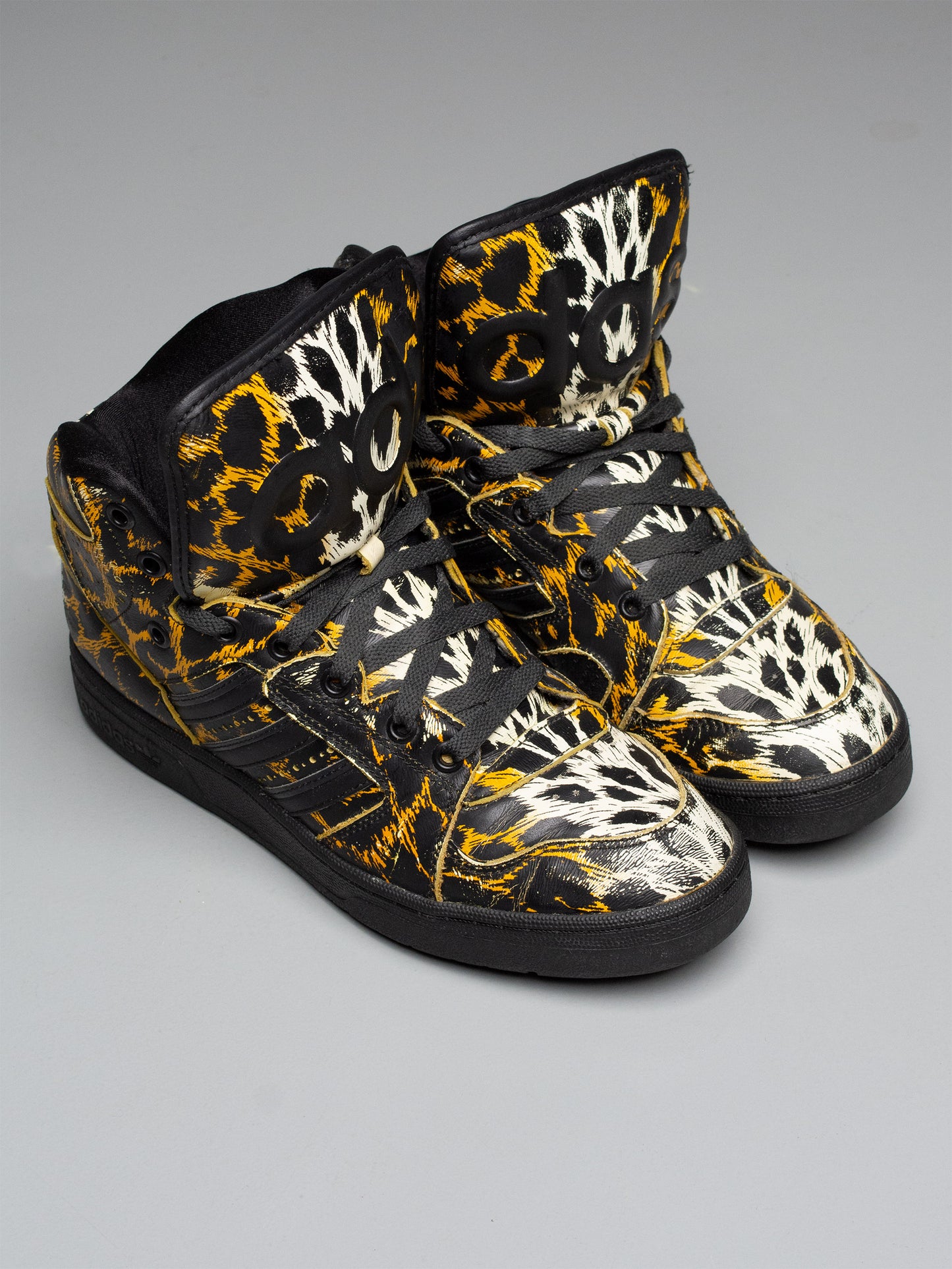 adidas Originals by Jeremy Scott S/S 2014 JS Instinct Hi Leopard - size 41 1/3