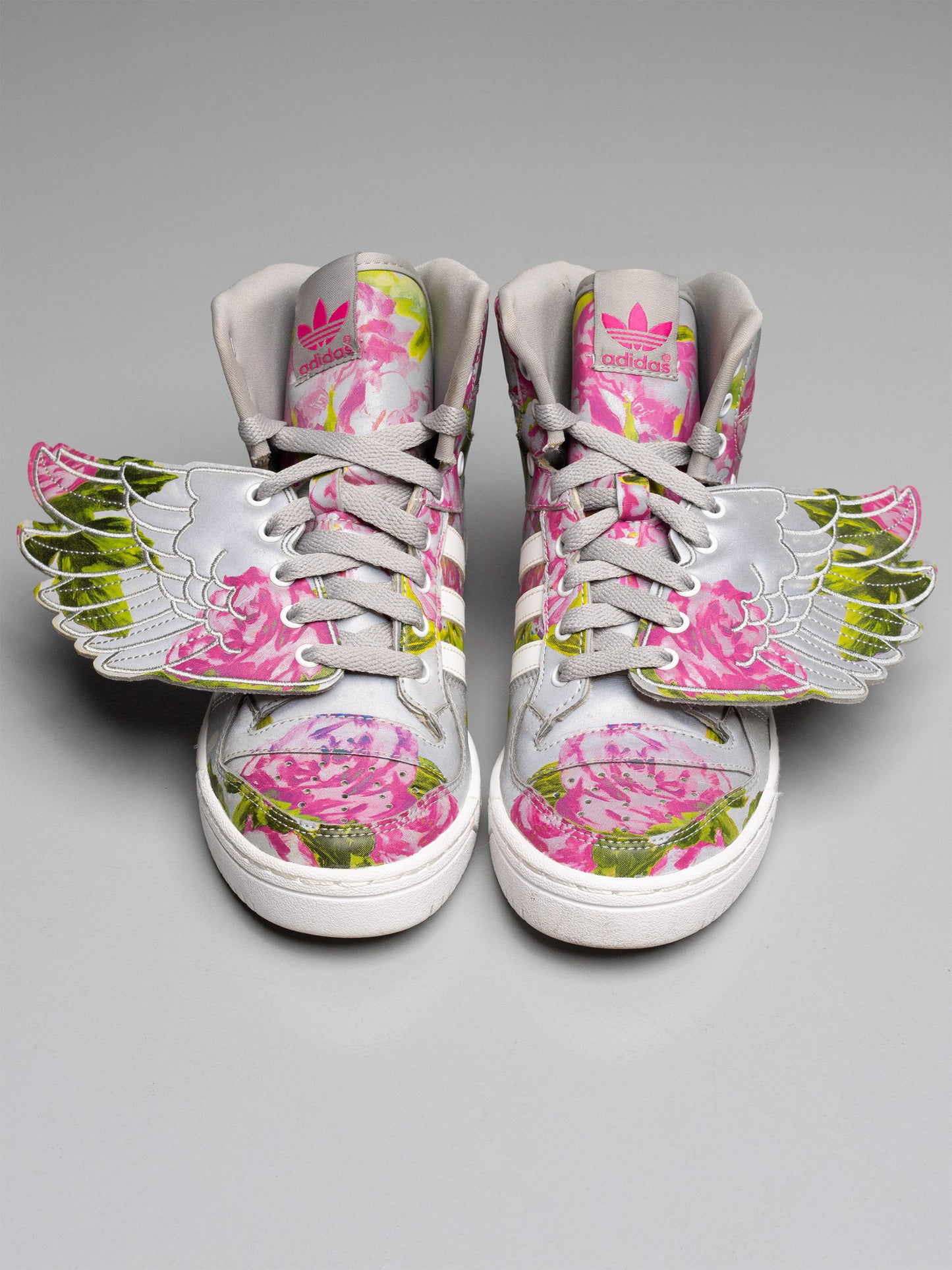adidas Originals by Jeremy Scott S/S 2015 JS Wings Floral - size 37 1/3