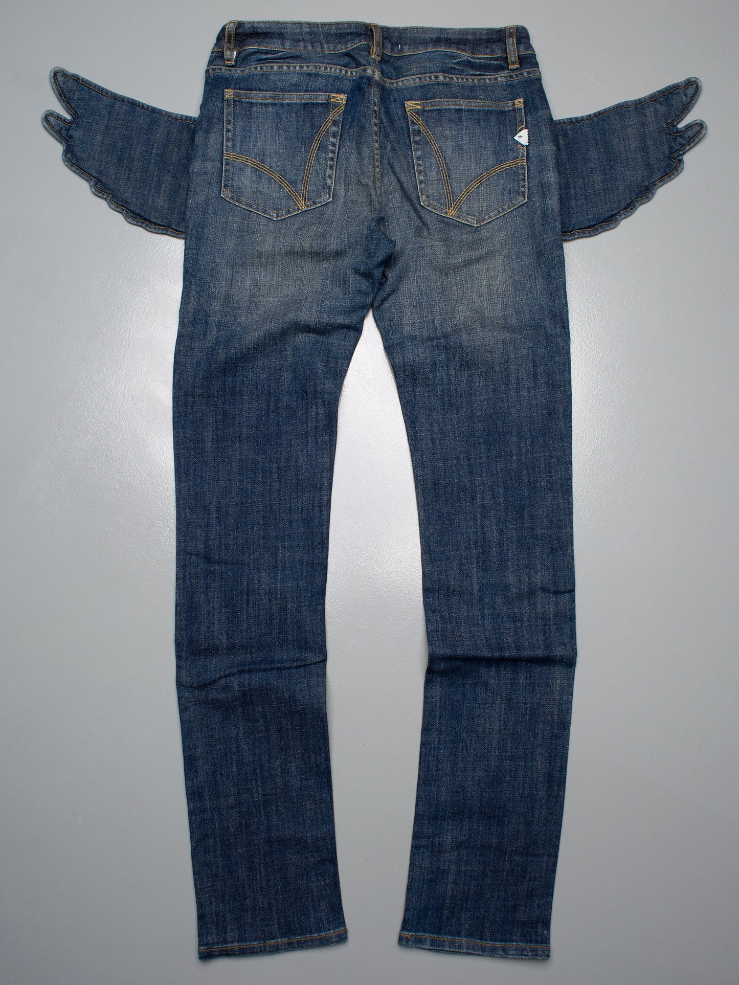 adidas Originals by Jeremy Scott A/W 2011 Wings Cupie JS skinny jeans - size 29