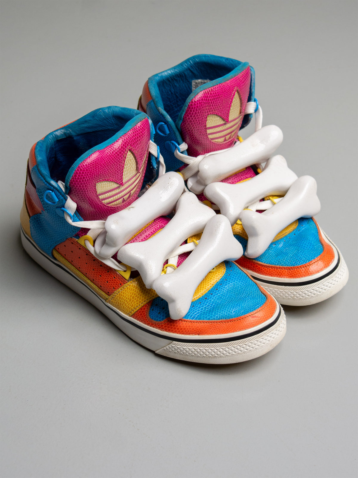 adidas Originals by Jeremy Scott S/S 2014 JS Bones Multicolor - size 37 1/3